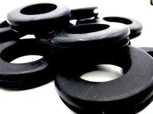 Rubber Grommets - For 1.375" Hole, 1/8" Thick Panel, Has 1" ID - Picture 1 of 12