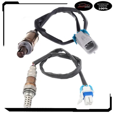 Sensor de oxígeno aguas arriba aguas abajo O2 02 2 piezas para Cadillac Seville 2001-2003 4,6 L Foto 1 de 4