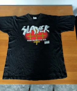 Slayer RARE Tour T-shirt London Astoria 2002 15th, 16th July H82K2 Tour Metal - Picture 1 of 6