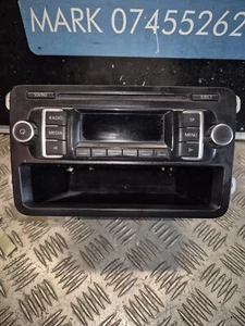 2009 VOLKSWAGEN TRANSPORTER T5 RADIO CD PLAYER HEAD UNIT 7E0035156B - Picture 1 of 2