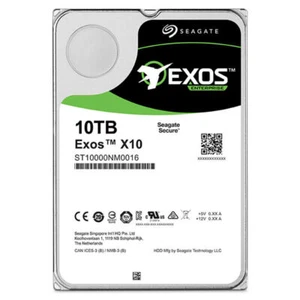 ST10000NM0016 SEAGATE 10TB Exos X10 7.2K 6Gb/s 3.5'' SATA Hard Drive - Picture 1 of 2