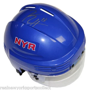 MINI CASCO KEVIN HAYES NEW YORK RANGERS AUTOGRAFIADO STEINER CERTIFICADO DE AUTENTICIDAD - Imagen 1 de 1