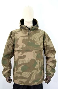 German Army WW2 Splinter Camouflage Anorak Fur Lined Showerproof Windproof Smock - Picture 1 of 8