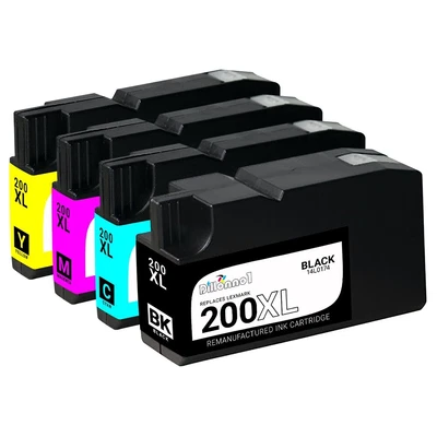 For Lexmark 200XL 14L0174 14L0175 14L0176 14L0177 Ink Cartridge Lot - Image 1 of 2