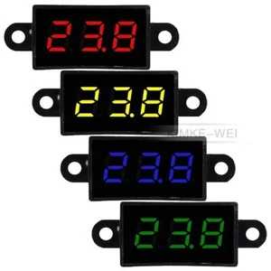 Mini DC 3.5-30V Waterproof 0.28" LED Digital Voltmeter Voltage Meter Panel New - Picture 1 of 10
