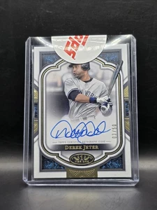 2023 Topps Tier One Derek Jeter Next Level Autograph /50 #NLA-DJ - Topps Sealed - Picture 1 of 2