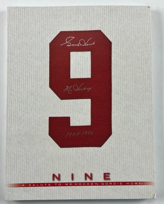 Gordie Howe A Salute To Mr. Hockey Signed Book PSA Authentic Auto - Image 1 of 3