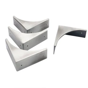 Metal Box Corner Protector 4pcs, Silver Decorative Edge Corner Protectors Edg... - Bild 1 von 7