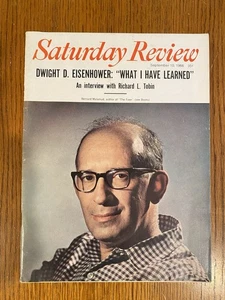 Vintage Saturday Review September 10, 1966 Bernard Malamud, Dwight Eisenhower - Picture 1 of 4