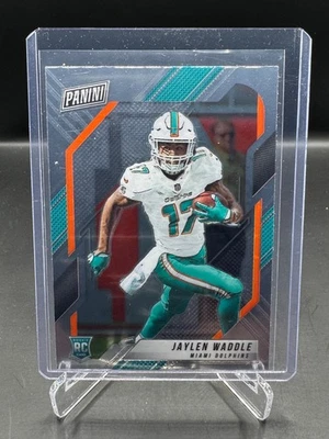 2022 PANINI NATIONAL VIP!  JAYLEN WADDLE!  RC!  MIAMI DOLPHINS!  #RC5 - Image 1 of 2