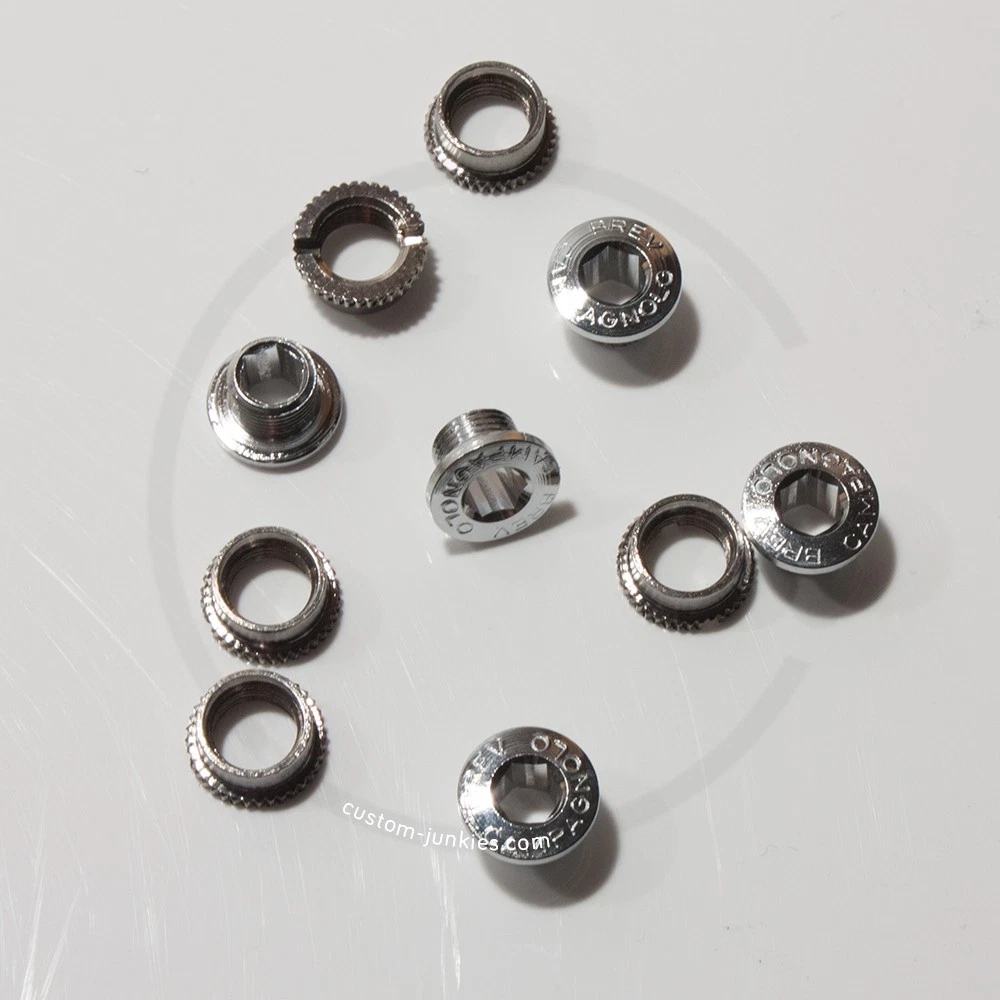 Truvativ Juego De Pernos De Plato De Aluminio Para Doble Más Pernos Hexagonales De Plata Interior 10