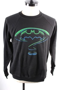 Felpa promozionale Batman Forever Movie vintage anni 90 nuova senza etichette uomo taglia large - Foto 1 di 6