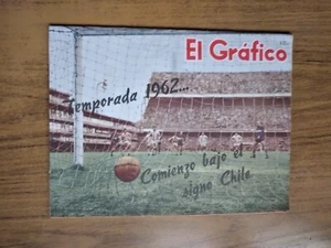 SOCCER WORLD CUP CHILE 1962 - El Grafico magazine # 2215 March 1962 - Picture 1 of 1