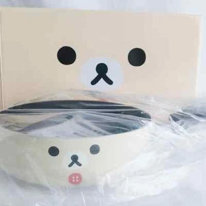 Frying Pan 20cm Deep IH Gas Fire Aluminum Korilakkuma Fluoroplastic Coating New - Picture 1 of 24