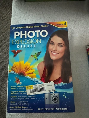 Photo Explosion Deluxe Windows Photo Editing Version 4 - Nova Development - Image 1 of 2