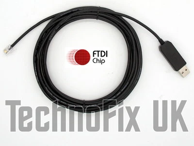 TECHNOFIX UK Cavo PC telecomando USB 5m per telescopi Sky-Watcher SynScan - chip FTDI