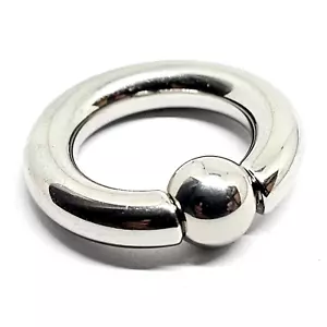 Easy Fit Heavy 26mm Ring CBR Ring 4g (5mm) 8mm Ball Closure PA Prince Albert - Picture 1 of 24