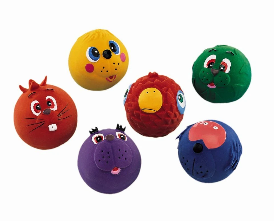 Latex Bälle / Ball mit Gesicht - Bild 1 von 1