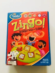 ThinkFun Zingo Bingo with a Zing Game Ages 4+ Pre & Early Readers - Picture 1 of 3