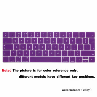 Cubierta de teclado color UE para Macbook Pro 13"" A1706/A1989/A2159 15"" A1707/A1990 Foto 1 de 4