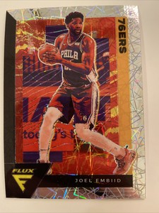 2020-21 Panini Flux Laser Prizm #134 Joel Embiid