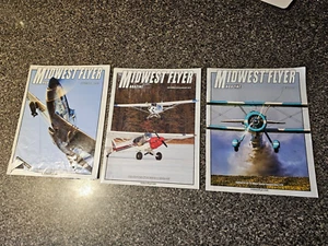 3 Midwest Flyer Magazine Back Issues – Aviation Flying Airplanes 2018 2019 - Picture 1 of 5