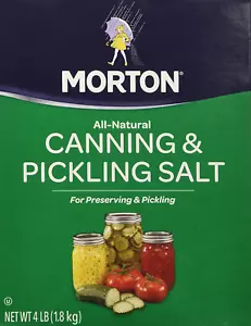 Box Canning an Pickling Salt 4 Lb Box (2 Pack) - Picture 1 of 4