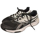 Asics Womens SHOES SZ 8 UPCOURT Black White B755Y Running Court Sneakers
