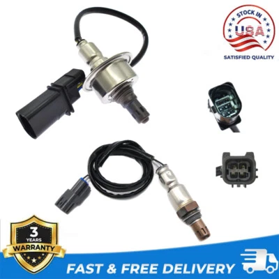 For Hyundai 2016-2018 Santa Fe Sport 2015-2017 Sonata 2.0L 2PCS Oxygen Sensor  - Image 1 of 4