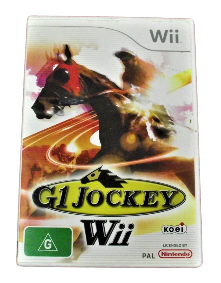 G1 Jockey Wii Nintendo Wii PAL *Complete* Wii U Compatible - Image 1 of 1