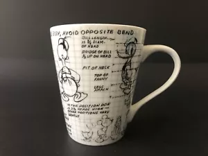 Disney Donald Duck Sketch Normal Posture Mug Leigh Design 90th Anniversary - Picture 1 of 12