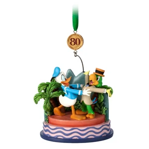 New Disney Saludos Amigos 80th Anniversary Sketchbook Ornament Donald Duck Jose - Picture 1 of 2