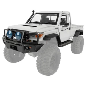 Killerbody Toyota Land Cruiser 79 Series 1/10 White LC70 Hard Body For TRX-4 487 - Picture 1 of 9
