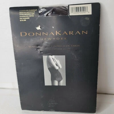 Cintura Donna Karan Cintura Transparente Satén Talla Med Chocolate  Foto 1 de 3