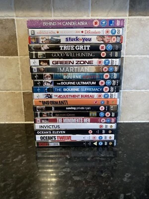 Matt Damon - 19 Movie DVD Bundle - True Grit, Good Will Hunting, Invictus - Image 1 of 4