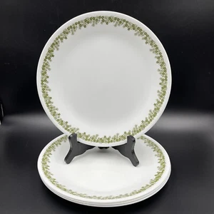 Corelle Crazy Daisy Spring Blossom Dinner Plates NEAR MINT Vintage Lot of 4 - Picture 1 of 10