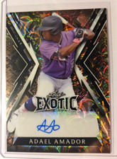 2023 Leaf Exotic Adael Amador Snake Kaleidoscope Autograph - 4/7
