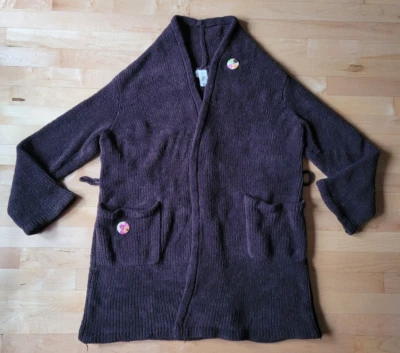 Women's Brown Long Sleeve Cozy Thick Bath Robe Size L-XL Sleepwear by La Senza - Image 1 of 4