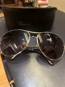 Women's Designer Fashion Sunglasses CHOPARD with pearl inserts on the arms - Picture 1 of 7