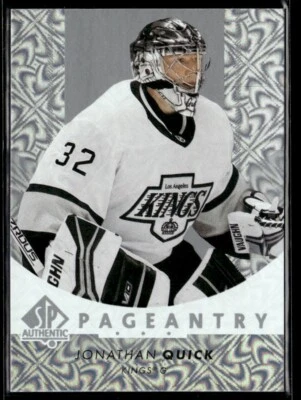 2022-23 SP Authentic Pageantry Jonathan Quick #P-17 - Image 1 of 2