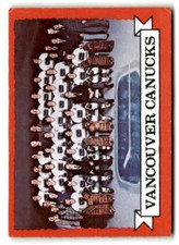 1973-74 O-Pee-Chee #107 Canucks Team (ref 205789)