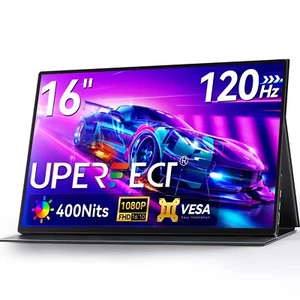 16 Zoll 1920x1600 120Hz Tragbarer Monitor Reisemonitor Bildschirm HDMI Monitor - Afbeelding 1 van 7