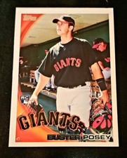 2010 Topps BUSTER POSEY ROOKIE CARD #2 SAN FRANCISCO GIANTS RC HOF