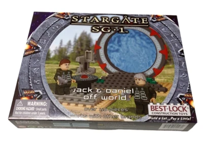 Stargate Best Lock SG.1 Jack & Daniel Bricks nuevo difícil de encontrar Foto 1 de 3