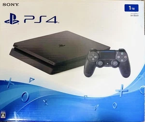 Sony PS4 PlayStation 4 Pro Jet Schwarz 1TB Konsole CUH-7200BB01 Japan Gebraucht - Bild 1 von 7