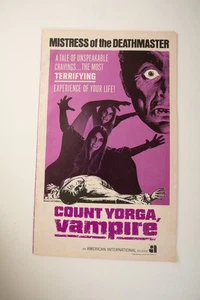 Count Yorga, Vampira (N2R) Horror Movie Press Book Publicity Guide Donna Anders - Picture 1 of 18