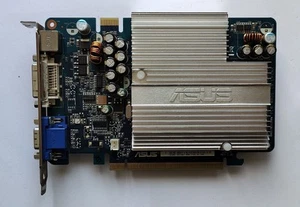 Asus EN7300GT Silent nVidia GeForce 7300GT 256MB PCI-Expess VGA Card - Test OK! - Picture 1 of 4
