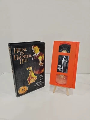 LUNCHMEAT VHS 1959 House On Haunted Hill Black Clamshell Orange Tape HTF VGC - Image 1 of 4