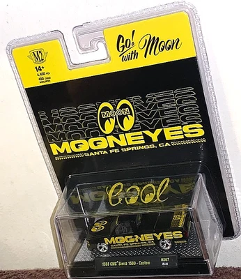 M2 机器 1/64 HS67 MOONEYES '88 GMC SIERRA 1500 HOBBY ONLY GOLD CHASE 罕见! — 第 1/4 张图片