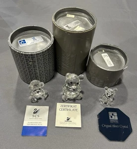 Konvolut 3 Swarovski Kristall Teddybären - Bild 1 von 5